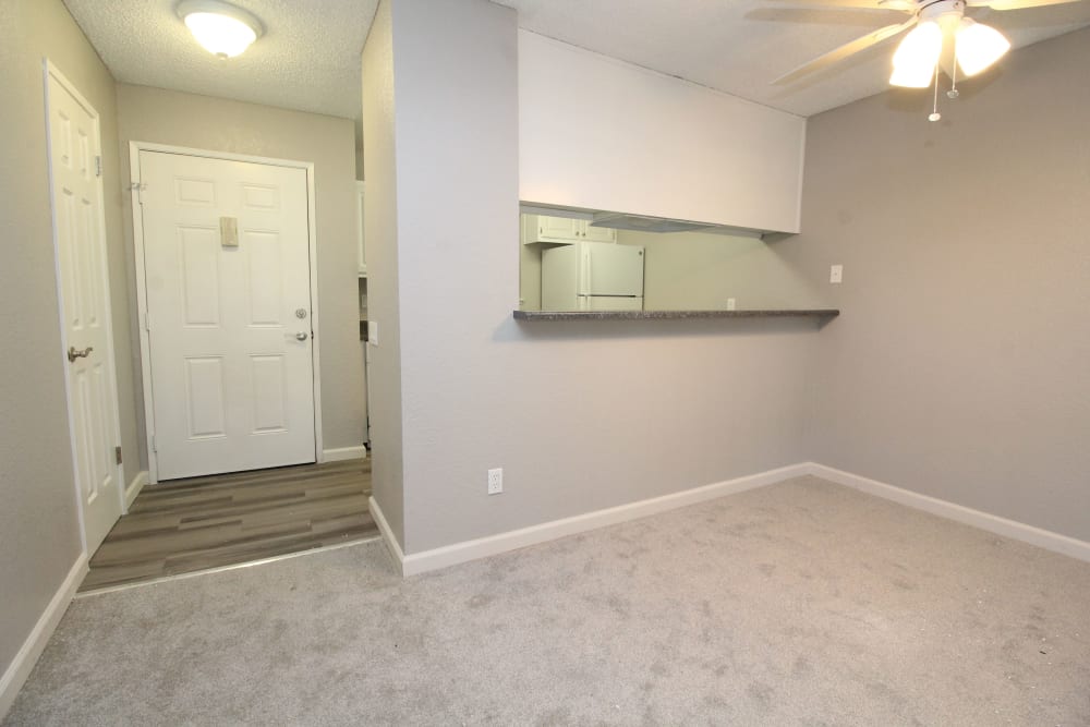 Apartment entrance at Foothill Terrace in Auburn, California