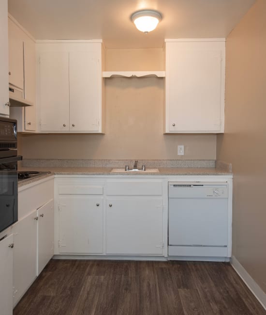 Spacious bedroom at Corabel Lane Apartments in Sacramento, California