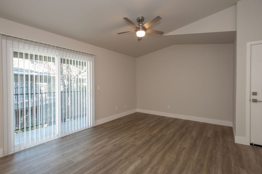 Living room area at Meritage Apartments in Lodi, California