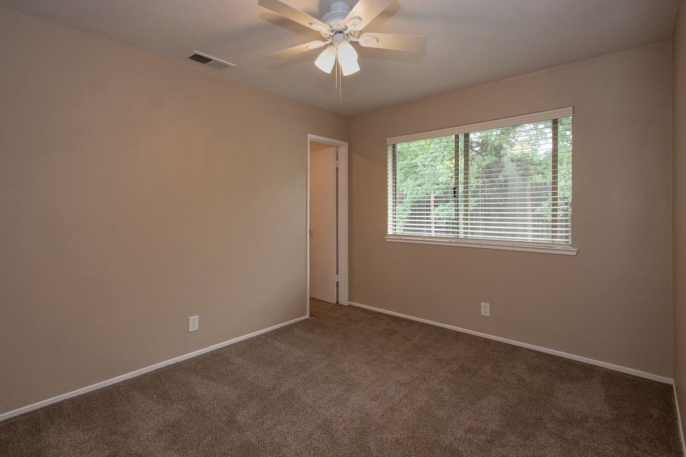Bedroom at Auburn Townhomes in Auburn, California