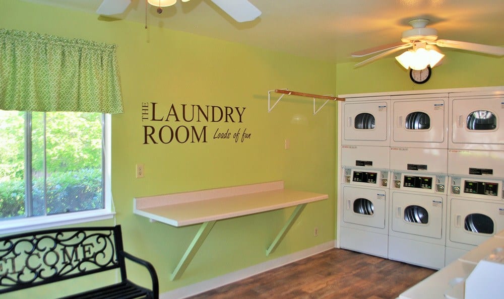 Laundry center at San Juan Hills in Fair Oaks, California