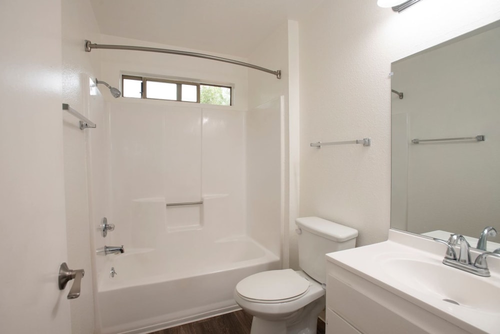Bathroom at Auburn Townhomes in Auburn, California