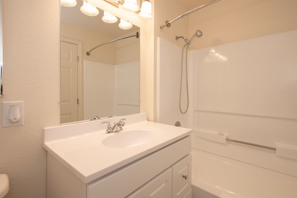 Bathroom at Zinfandel Ranch Apartments in Rancho Cordova, California