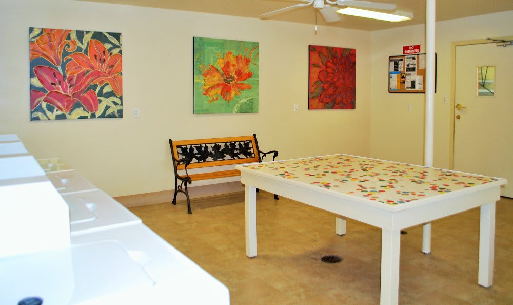 Conveniently do your laundry at Arden Palms Apartments in Sacramento, California