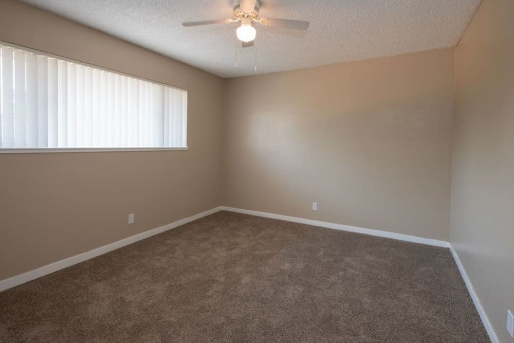 Bedroom area at Corabel Lane Apartments in Sacramento, California