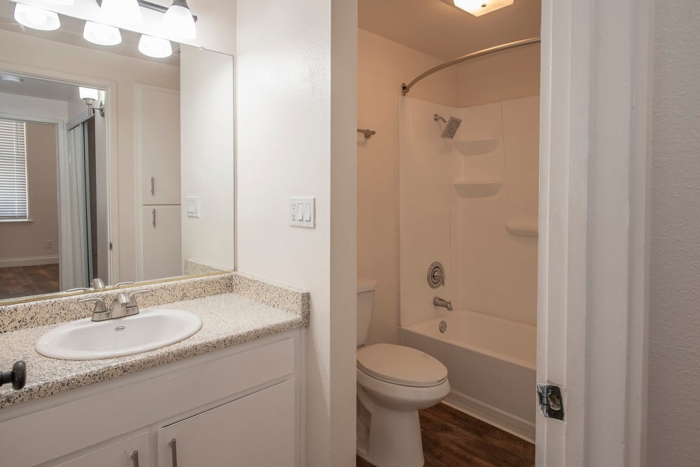 Bathroom at Clarendon House in Sacramento, California